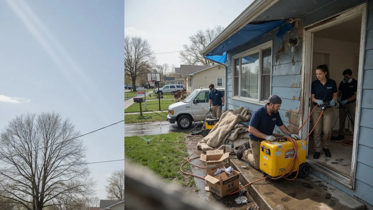 Basement Flood Cleanup in Emerson, NE near me